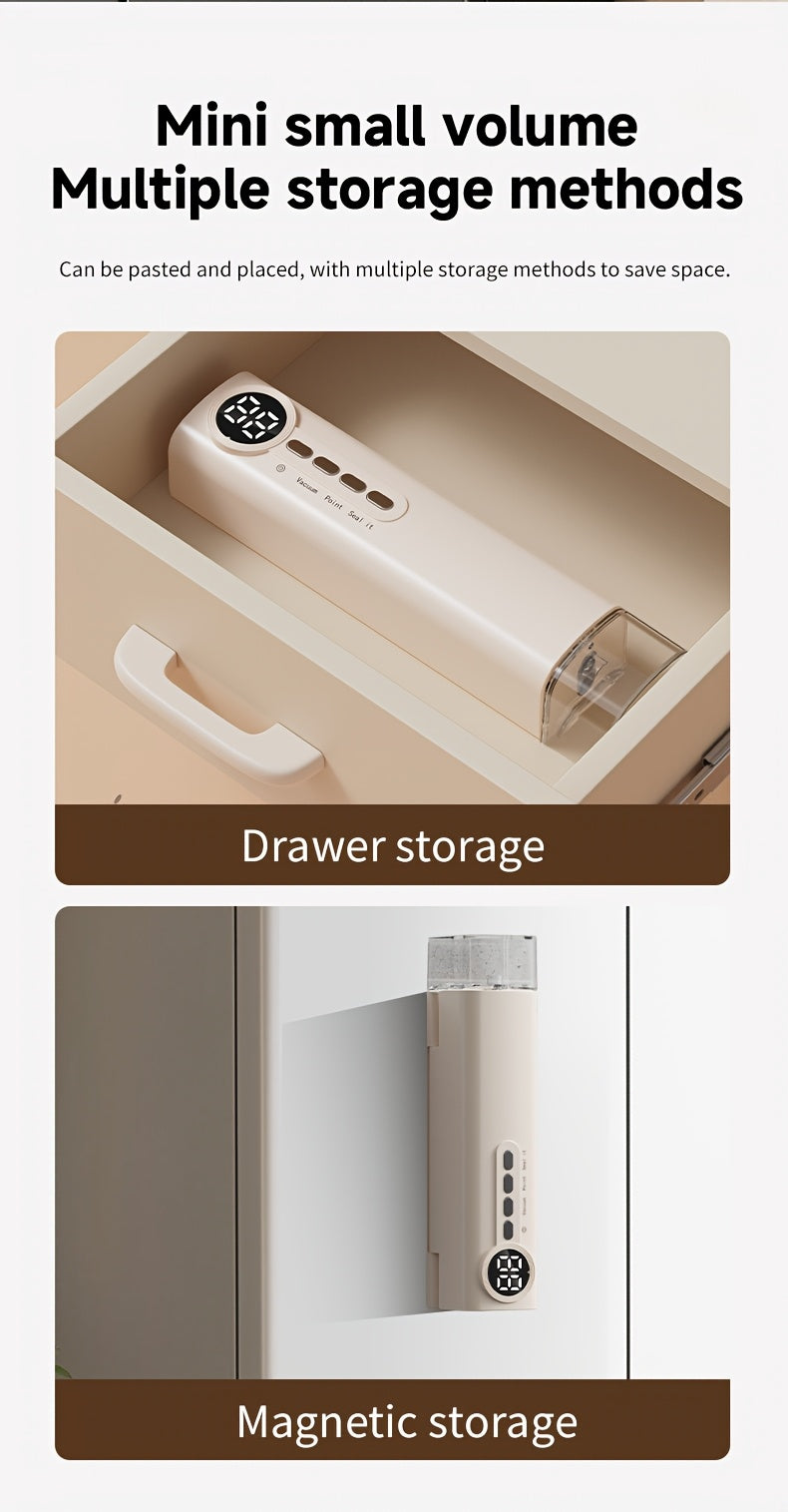 Multifunktionaler Mini Vakuumierer