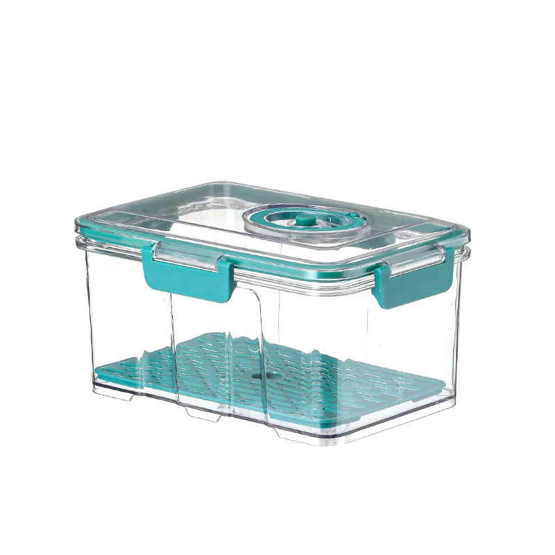 BPA-Freie Vakuumboxen mit Abtropfgitter