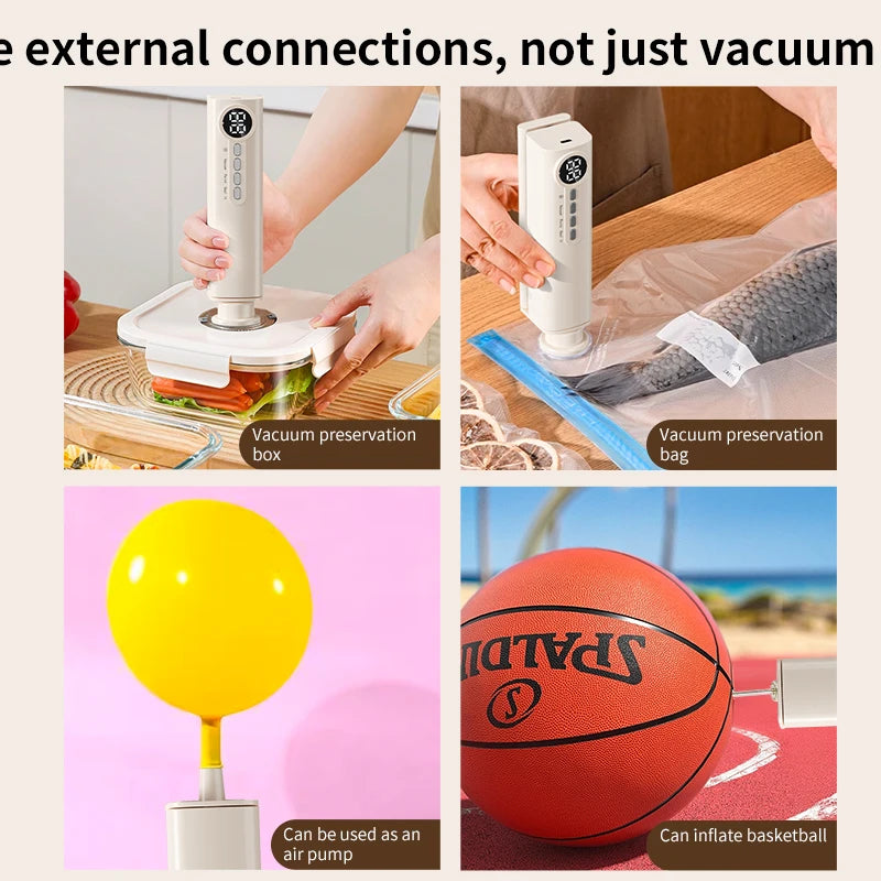 Multifunktionaler Mini Vakuumierer